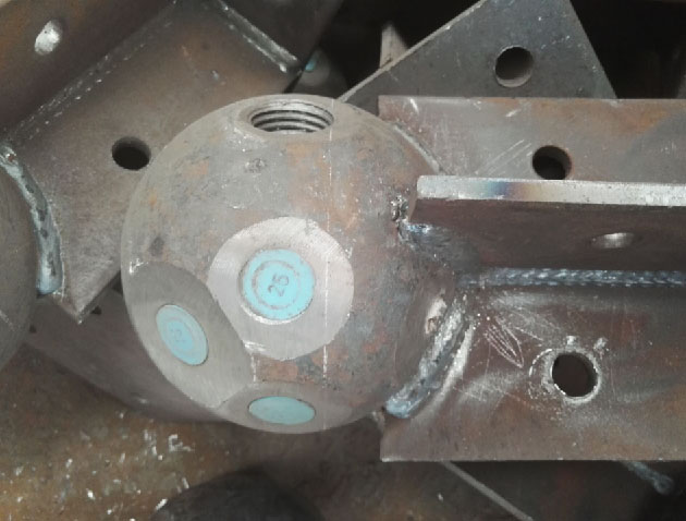 宜州螺栓球球塞，网架配件